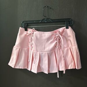 Pink mini skirt size medium from SHEIN